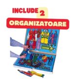 Set Flanelograf cu 2 organizatoare pentru figurine