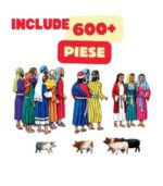Set Flanelograf cu peste 600 de figurine