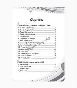 Caiet de cuvinte CD-uri MKidz