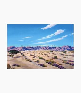 decor desert pentru flanelograf