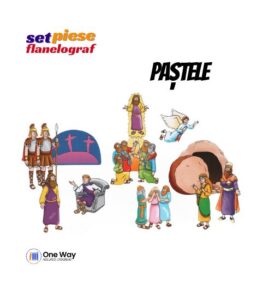Set piese Pastele pentru flanelograf