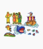 Iona, set piese de flanelograf