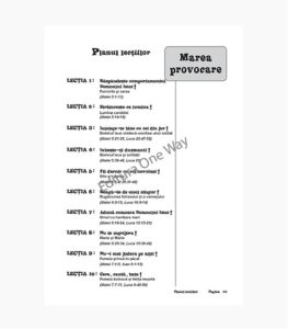 marea provocare, povestiri biblice pentru scoala duminicala