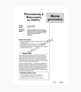 marea provocare, povestiri biblice pentru scoala duminicala