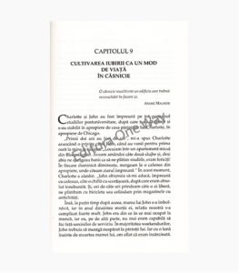 Iubirea ca un mod de viata