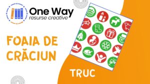 Trucul vizual Foaia de Craciun