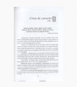 Caracterul conteaza