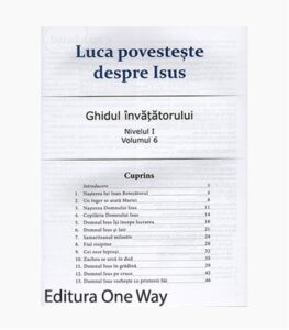 Luca povesteste despre Isus - ghidul invatatorului