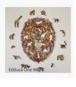 Puzzle lemn A4 Leul