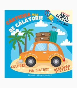 carticica mea de calatorie, jocuri distractive de drum, activitati de familie, jocuri educative si captivante