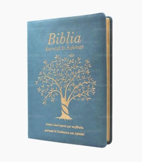 Biblia Speranta in Suferinta albastru