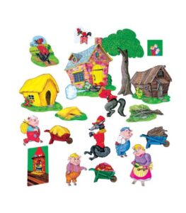 Set piese Cei trei purcelusi