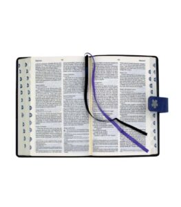 Biblia cu clapeta magnetica, mov