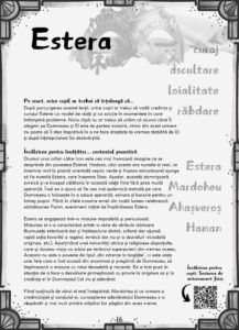 Antrenarea credintei, manual lectii de tabara