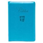 Biblia SBIR NTR cu fermoar turcoaz