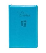 Biblia SBIR NTR cu fermoar turcoaz