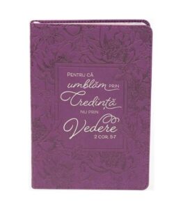 Jurnal: Pentru ca umblam prin credinta nu prin vedere, jurnal devotional