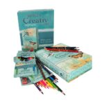 Biblia Creativ Inspiratie - design floral, cu cutie