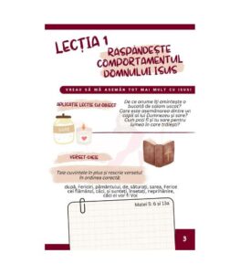 Caietul copilului Predica de pe munte