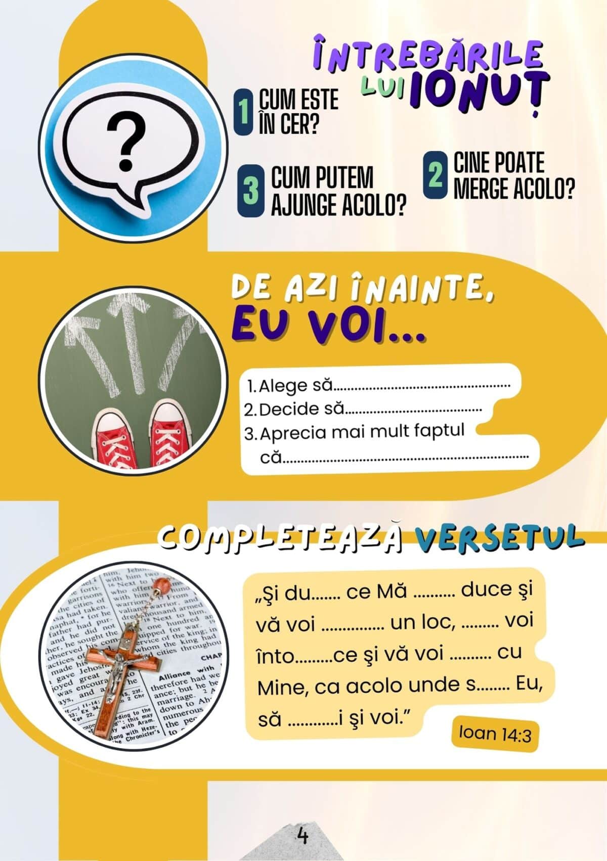 Caietul copilului Evanghelia in culori