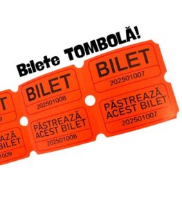 Bilete tombola - 100 / 350 buc