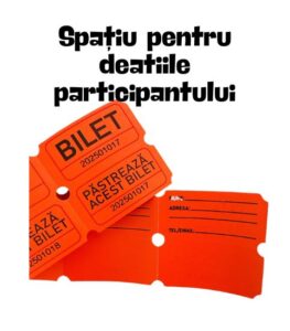 Bilete tombola - 100 / 350 buc