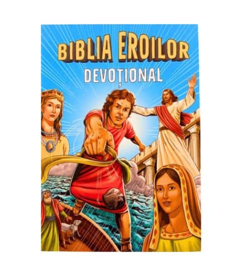 Devotional Biblia Eroilor - Biblia in benzi desenate