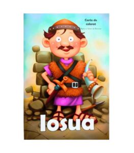 Carte de colorat cu personaje biblice - Iosua