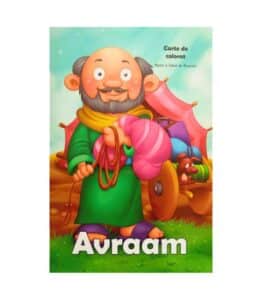 Carte de colorat cu personaje biblice - Avraam