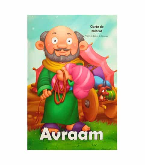 Carte de colorat cu personaje biblice - Avraam