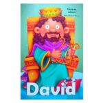 Carte de colorat cu personaje biblice - David