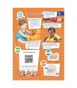 Pagina interioara cu lectie biblica pentru prescolari – Copii din Biblie