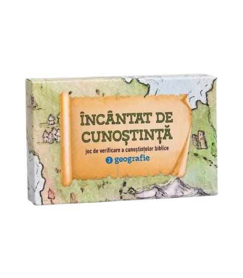 Joc Incantat de cunostinta - cu locuri geografice din Biblie